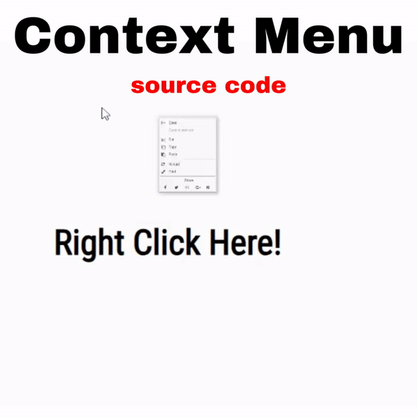 Create a Custom Right Click Context Menu using HTML, CSS, JavaScript.gif